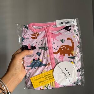 NWT | Pink Jurassic Jungle Zippy Pajamas
